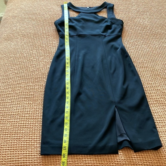 Cache cut out sleeveless LBD little black dress with great lines. - Picture 10 of 13